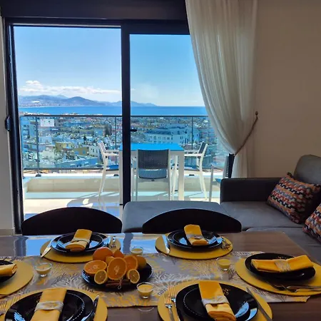 Luxury With Panoramic Sea View Emerald ألانيا